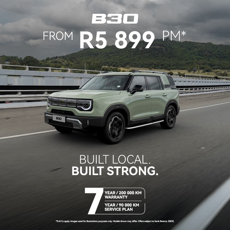 BAIC B30 Monthly Offer