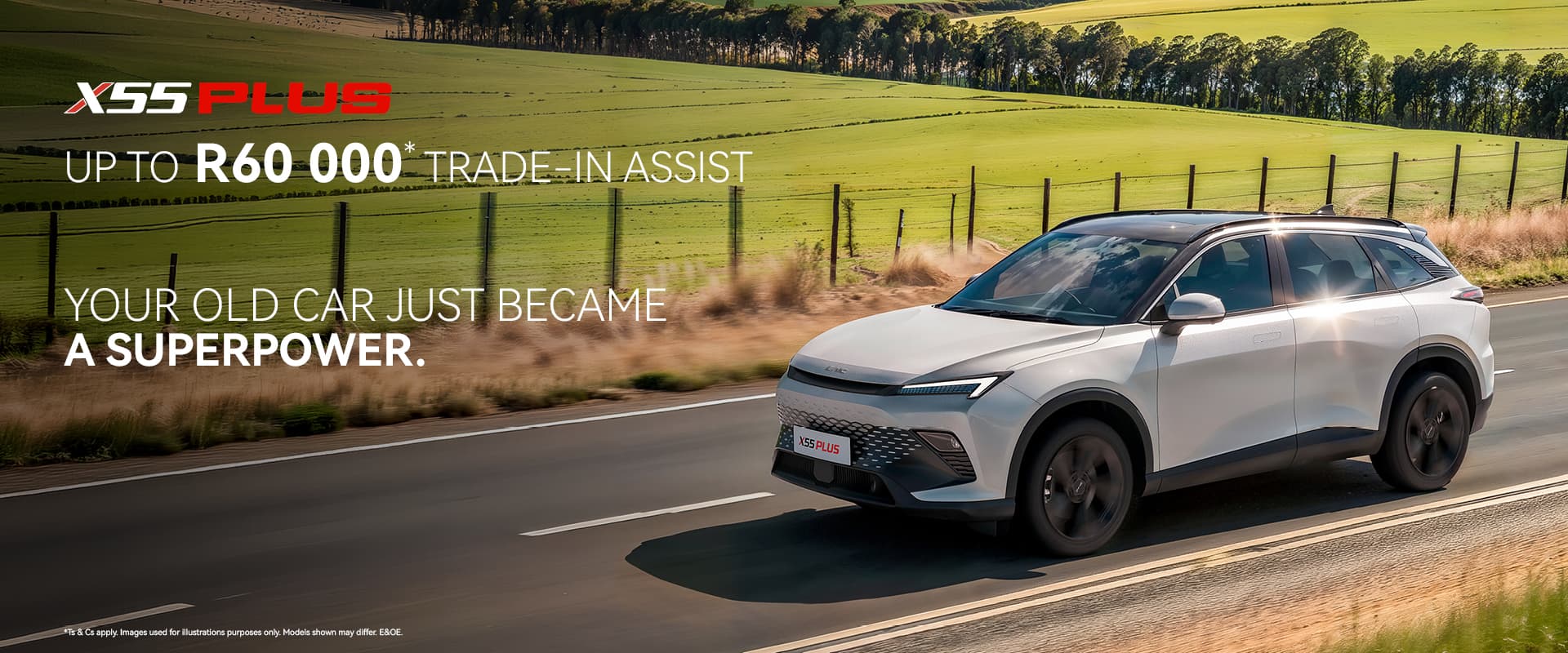 BAIC X55 Plus Trade-In Assist Slider Banner