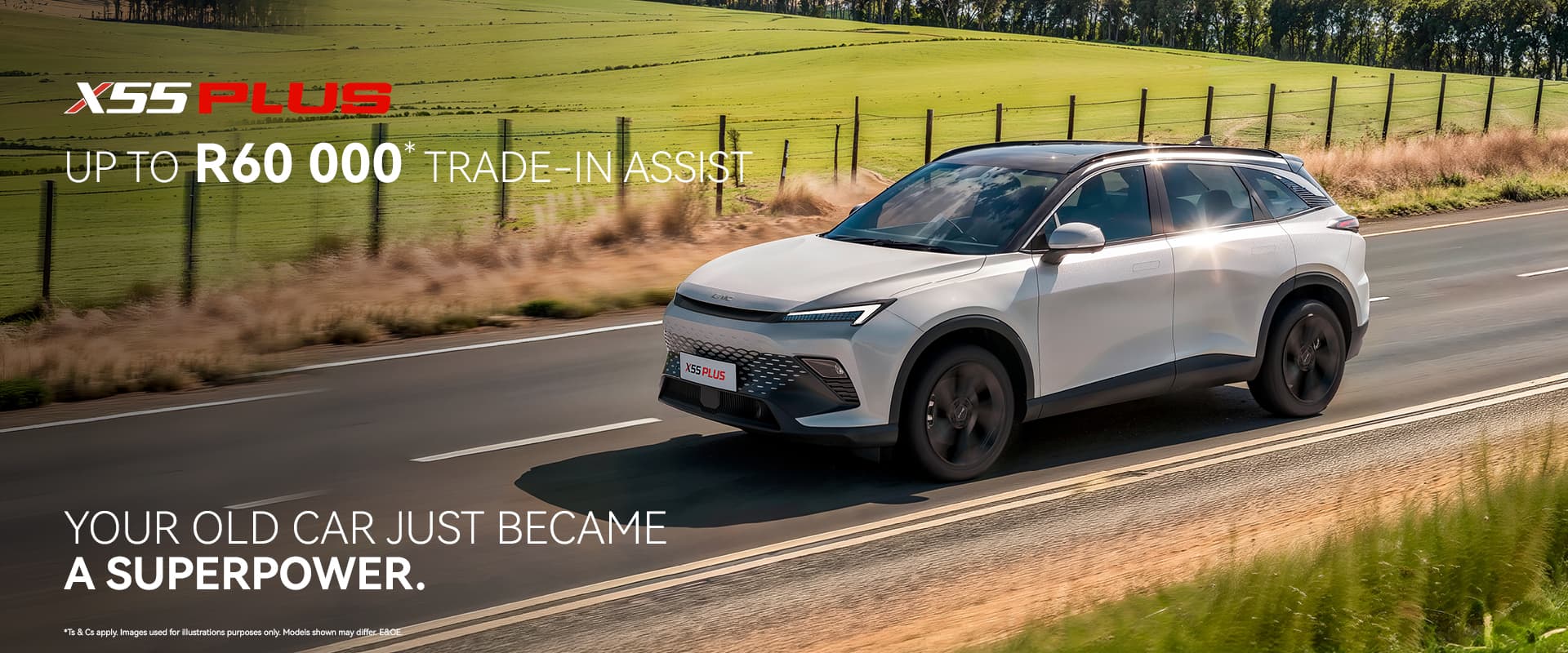 X55 Plus Trade-In Assist Offer